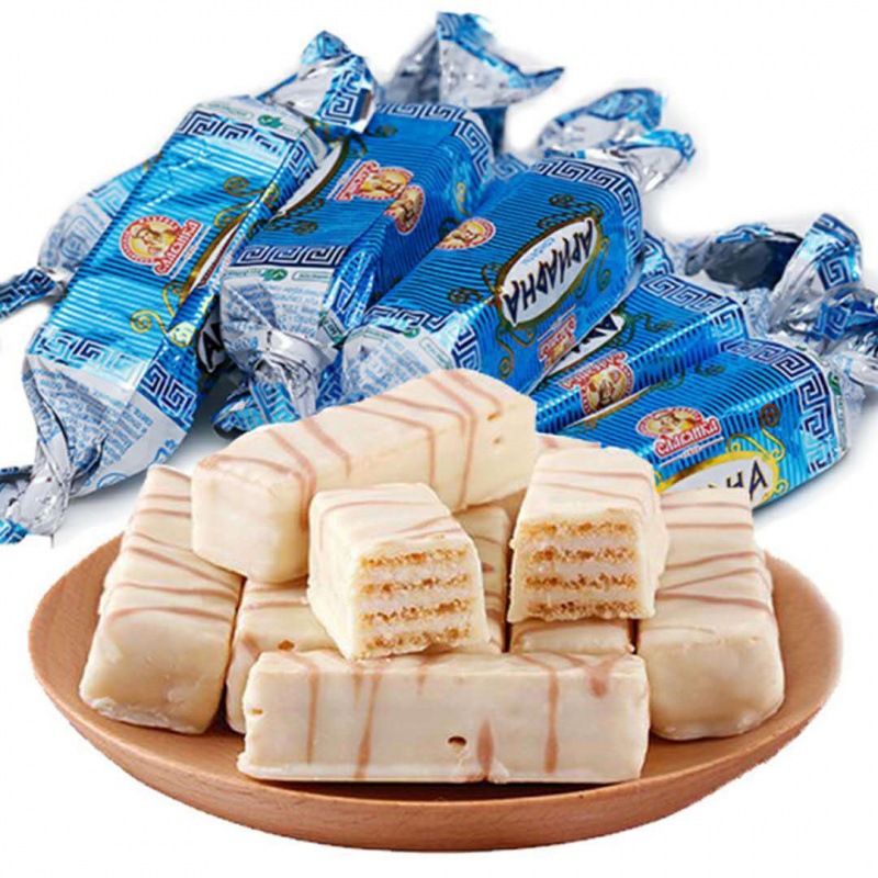 Russia yogurt Granville milk Sandwich chocolate biscuit Candy wholesale leisure time snacks Gift bag