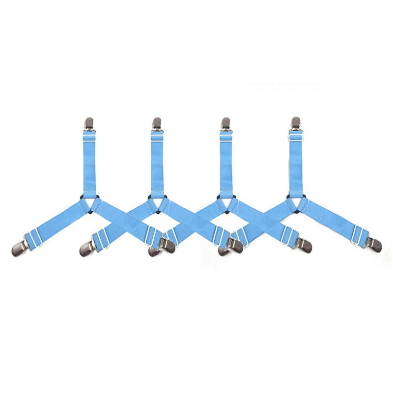 調節可能なシーツ固定具、テーブルクロス、カーテン、ソファカバー、滑り止めシーツクリップ、布団クリップ、金属固定クリップ|undefined