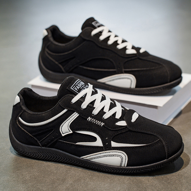 Zapatos de hombre 2025 nuevo otoño casual retro tendencia versátil estilo británico hombre explosivo entrenamiento de moda zapatos deportivos casuales
