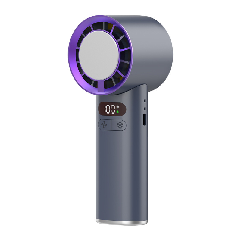 2025 nuevo ventilador portátil de alta velocidad de 100 velocidades mini usb plegable portátil turbina pequeño ventilador al por mayor