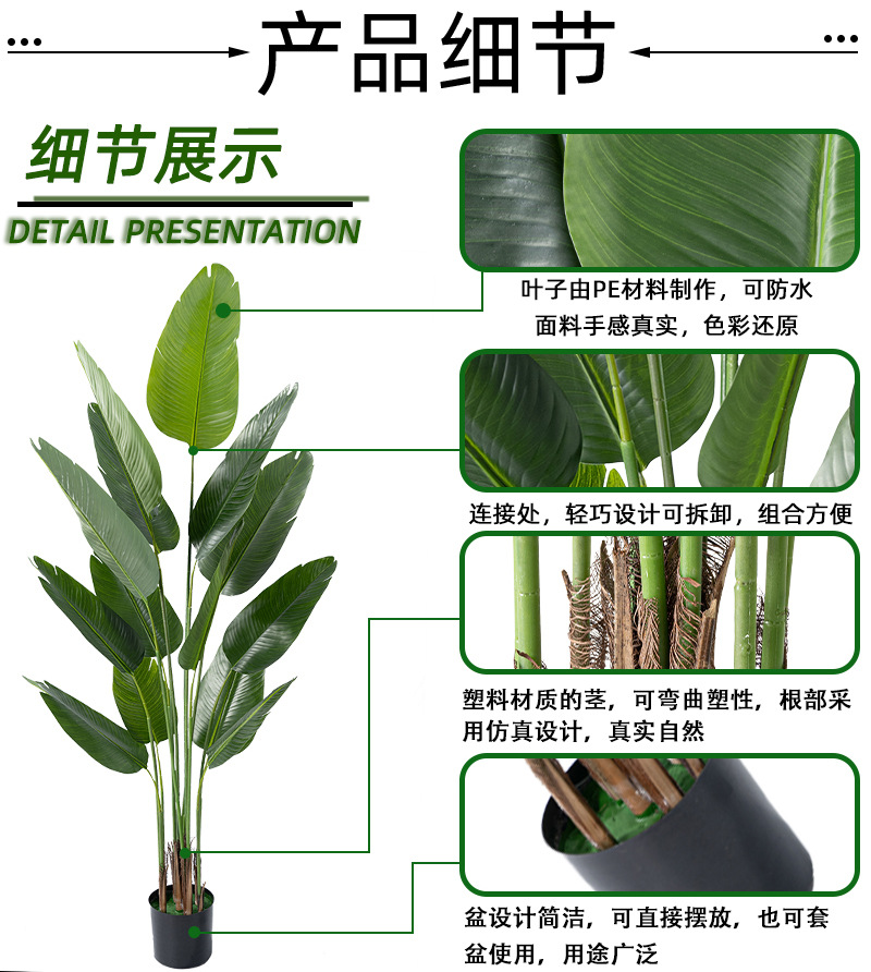 旅人蕉仿真树