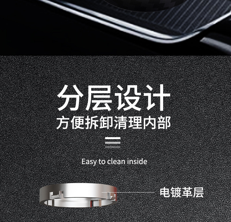 Factory Wholesale Multifunctional Car Ashtray with Lid, Car Ashtray for Both Car and Home Use