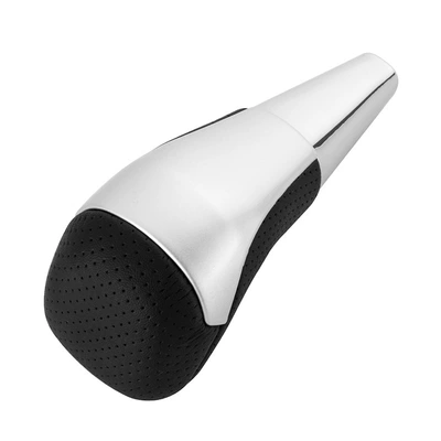Suitable for Toyota Helax prado Crossing Car Shift Handle High Quality Gear Handle Gear Head Wave Stick (Cab and accessories) - matte-silver-with-holes-automatic-transmission