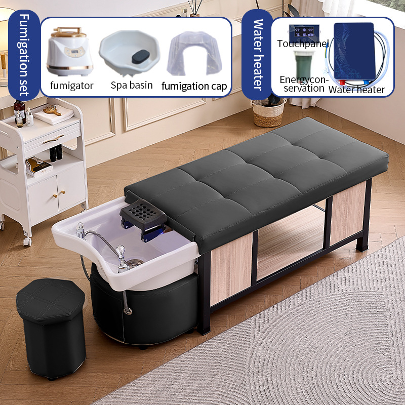 Cerámica - negro de grafito + calentador de agua + fumigador