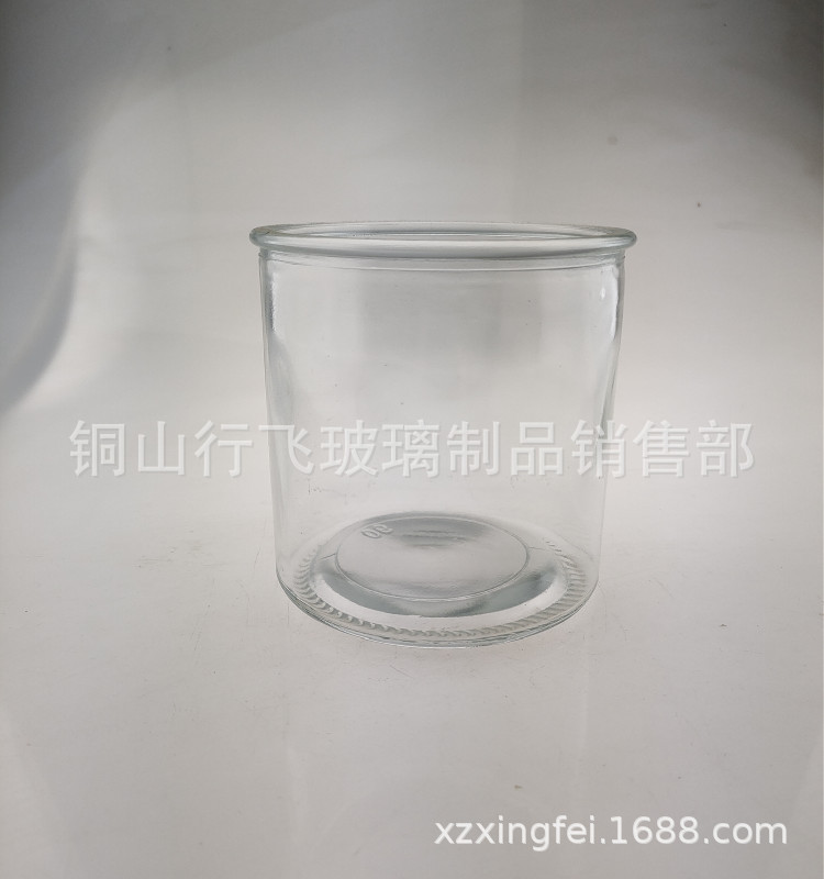 10*10蜡烛玻璃罐直筒玻璃瓶教堂杯电镀喷色教堂工艺品加工