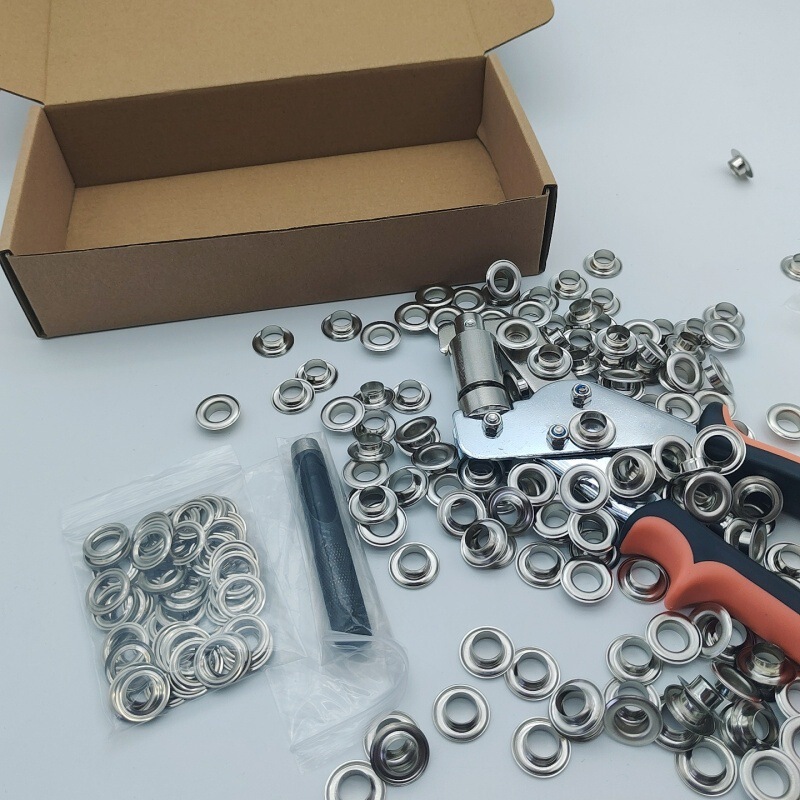 クロスボーダー10mm蒸気眼金属鶏眼ボタン気眼ボタン取付工具手動セット靴気孔ボタン|undefined