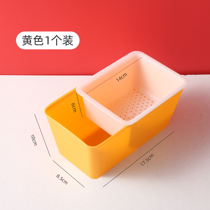 怠け者二重果物皿水たまりかご客間家庭用キャンディースナック収納トレイを入れて瓜子箱神荘を食べる|undefined