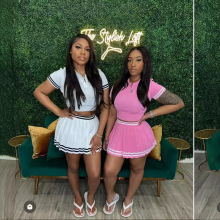 特价清仓！！夏季女装针织两件套