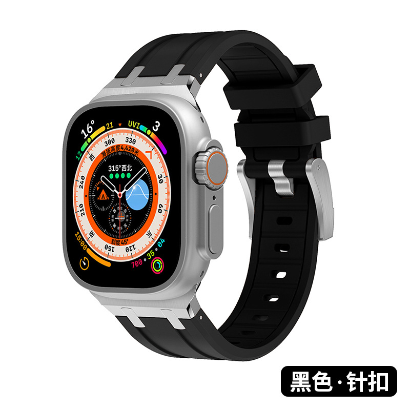 Para Apple iwatch Ultar Apple pulsera s987654 pulsera líquida pulsera de silicona pulsera S11