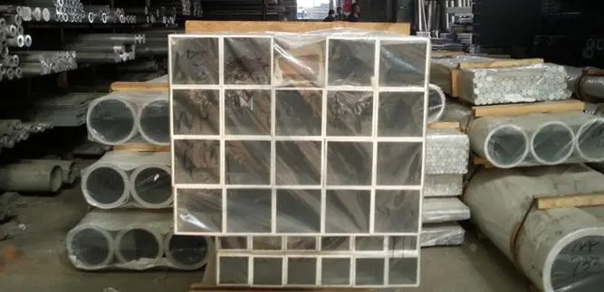 现货 铝方管40X40X3铝合金方管 铝方通 氧化铝方管