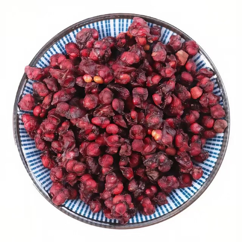 Wine-Processed Wu Wei Zi (Schisandra chinensis) — Dried Berry for Tea & Tonic in use