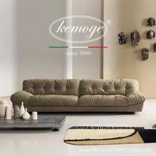 意式轻奢沙发baxter沙发Milano设计师北欧羽绒懒人小户型布艺沙发