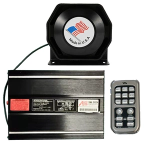 Wireless alarm 200W car loudspeaker siren high-pitched horn modified speaker AS7200K + octagonal horn