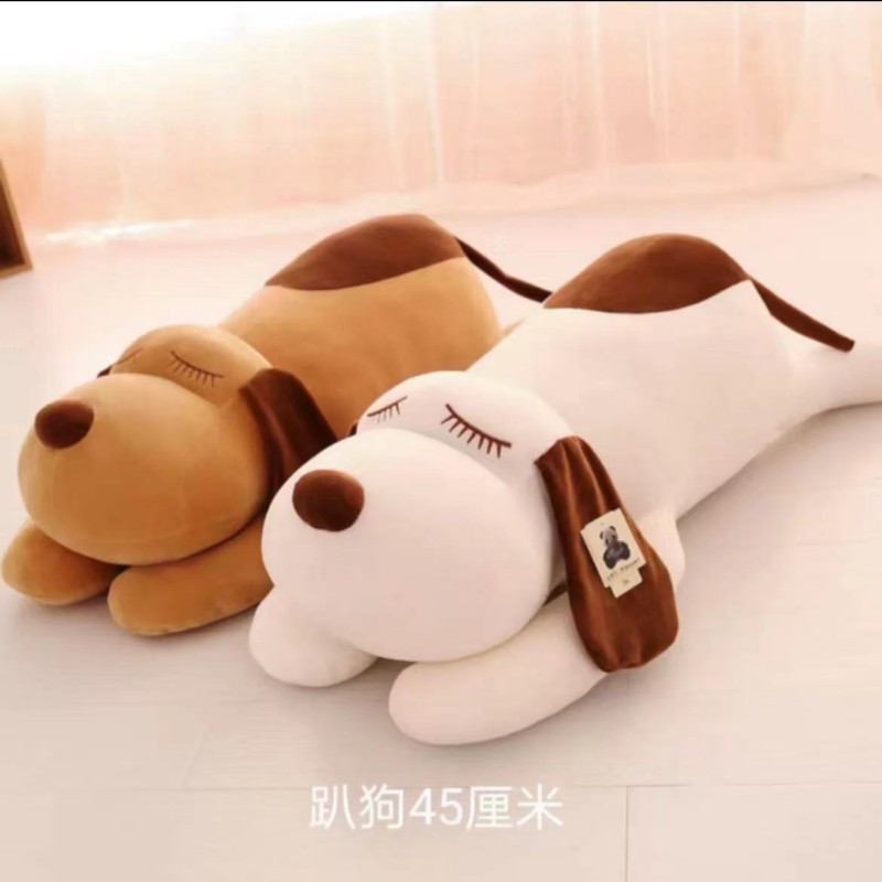 Lying dog 40cm / Random colors