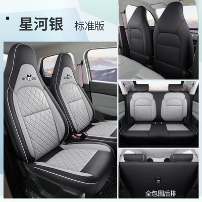 Seat Cover for All Seasons, Modelə uyğun (Original) oturacaq örtükləri - galaxy-silver-standard-edition-leapmoon-t03-special-four-seater-full-surround