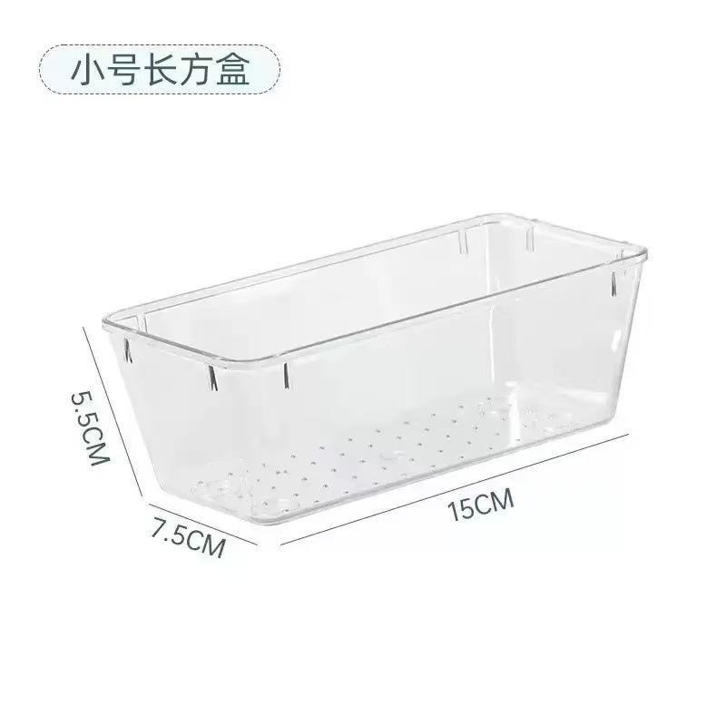 デスクトップ収納ボックス透明コンパートメントプラスチック収納コンビネーションリビングルーム寮バルコニーテーブルキッチン引き出しオーガナイザーボックス|undefined