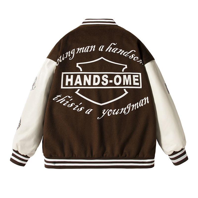 Men's Clothing retro high end men's loose pilot jacket_voghion.com