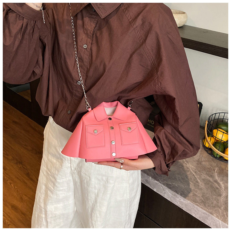 Women's Pu Leather Clothes Streetwear Square Magnetic Buckle Shoulder Bag display picture 12