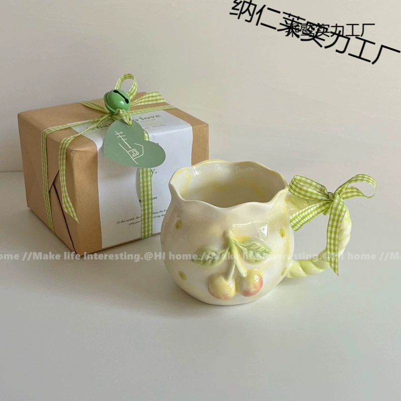 Blog Handiculum — нерегулярная свето-яркая Cherry Art Niche Mark Cup Ceramic Cup Cool