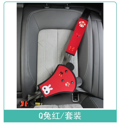 Neck Protector Belly Protector Removable – Seat belt shoulder pad - q-rabbit-red-suit