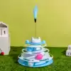 Dark blue windmill toy, official flagship store, 3 floors
