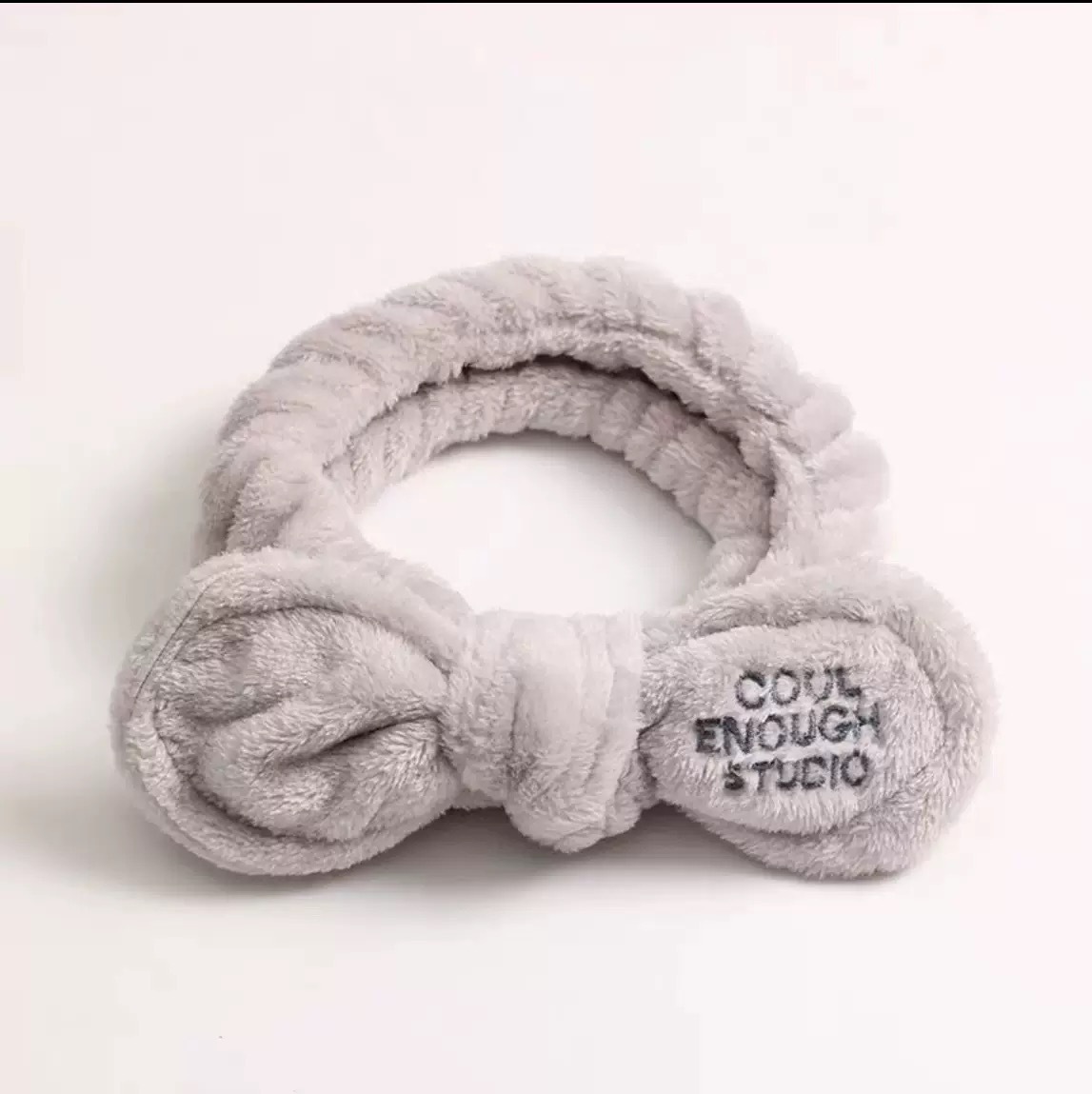 Caricatura verde rana correa de cabello mujer nuevo lindo gran ojo correa de cabello lavar la cara correa de cabello máscara de Navidad tocado