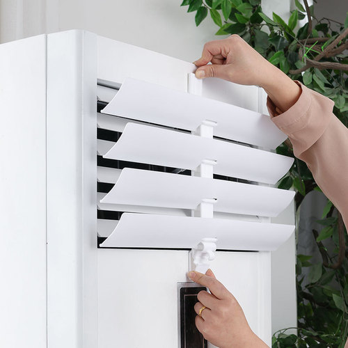 Air conditioning windshield, anti-direct blowing air deflector series, air conditioning panel
