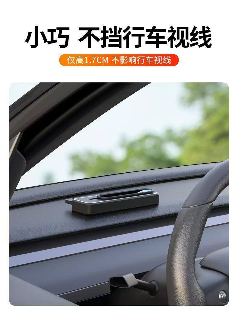 New retractable temporary parking sign, car relocation card, number plate, creative high-end hidden temporary parking sign