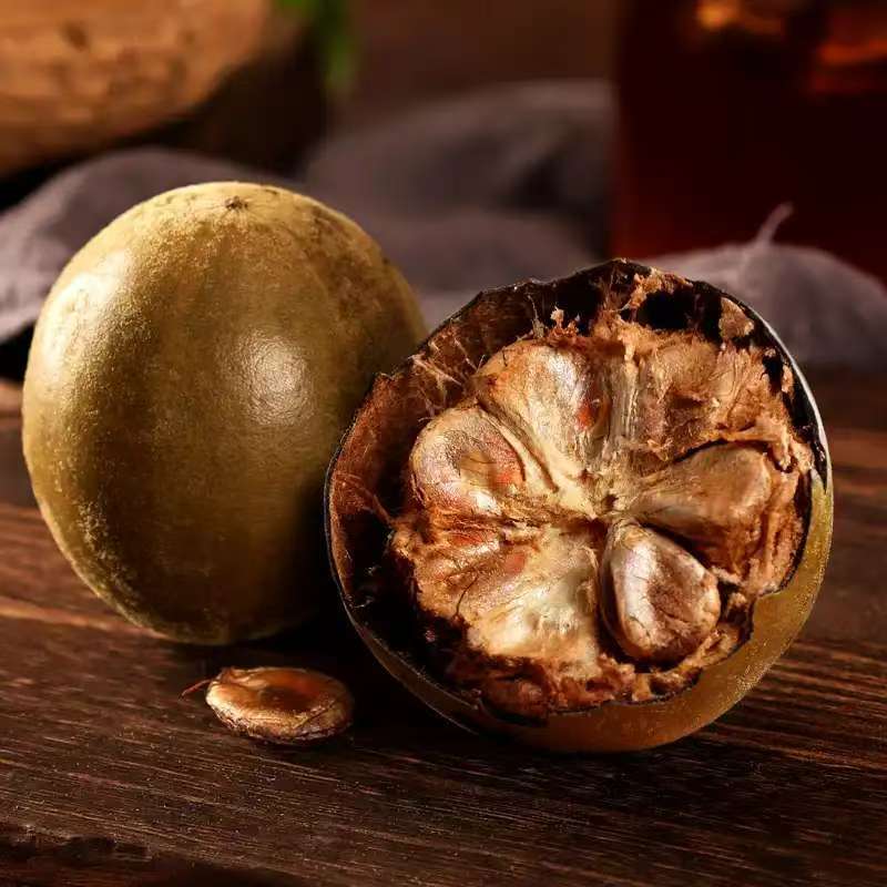 Luo Han Guo Dried Fruit (Siraitia grosvenorii) — Guangxi Monk Fruit for Herbal Tea quality and texture