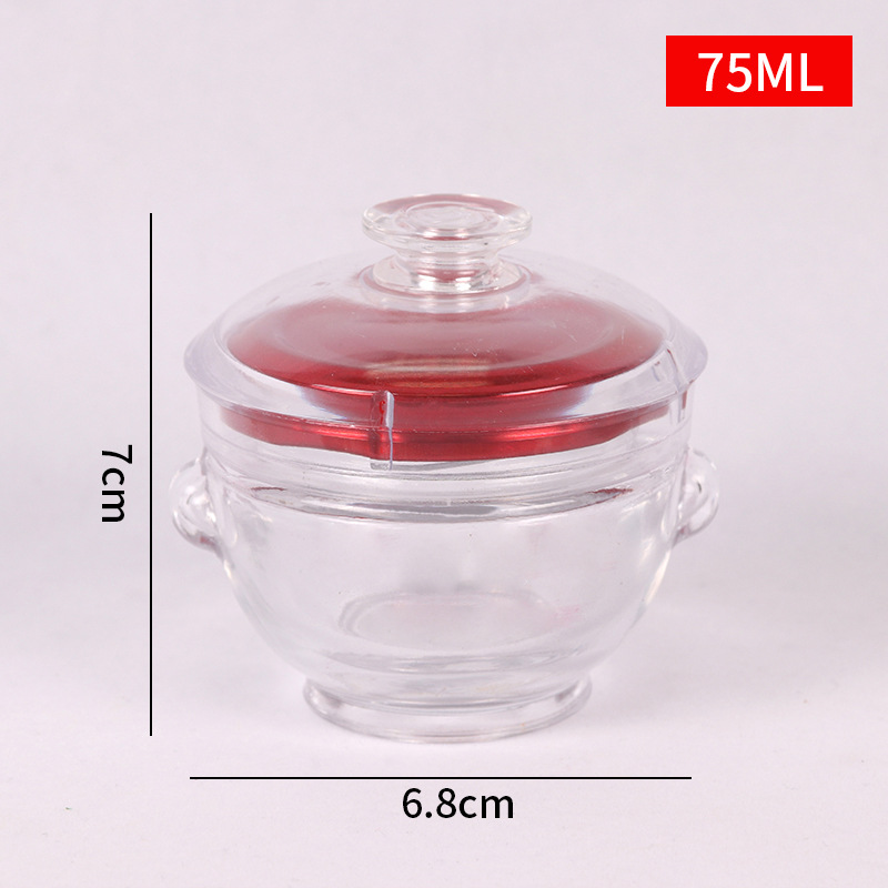 Botella de Nido de Pájaro botella de Nido de Pájaro pequeño guisado fresco botella de Nido de Pájaro instantáneo sub-botella de miel olla de pescado sellado botella vacía de pegamento al por mayor 50