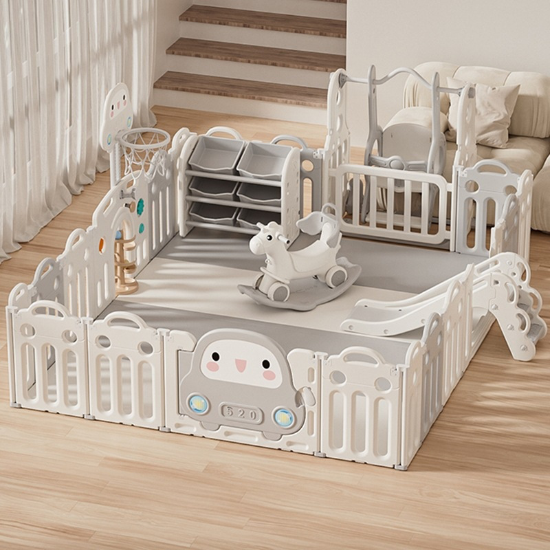 Baby Playpen Protective Fence Baby Indoor Home Kidsren's Above Ground Fence Climbing Crawling Mat Paradise t