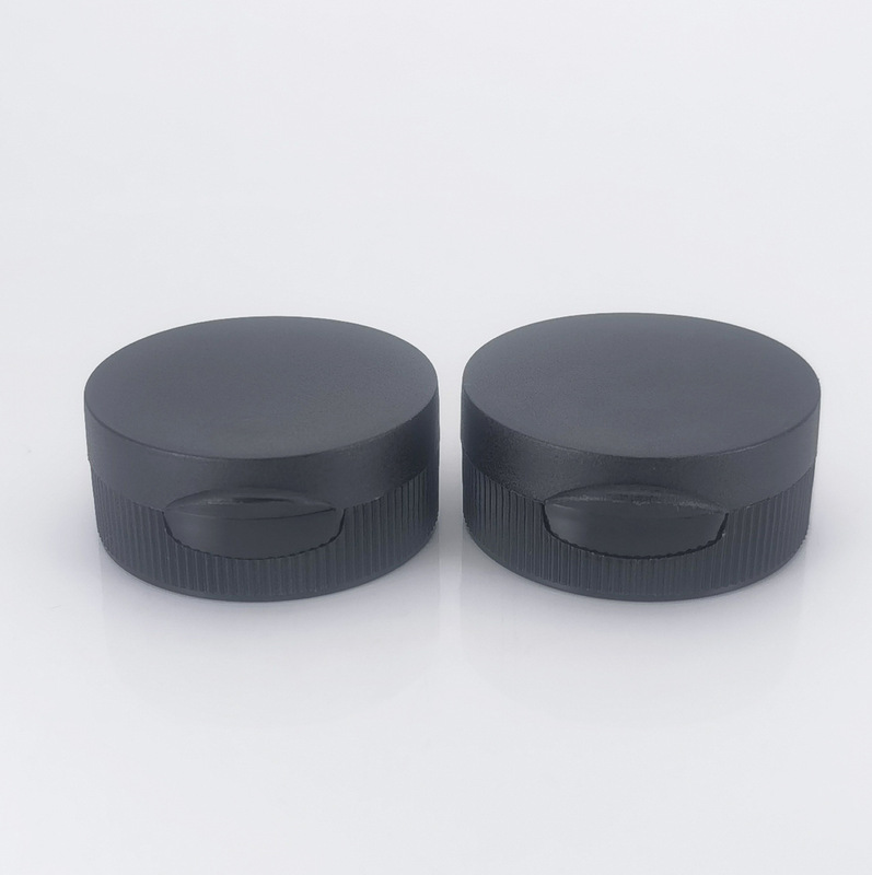 Source Manufacturer 38 Teeth Daily-Use Flip-Top 38/400 Striped Edge Frosted Top Plastic Cap 38 Large Diameter Butterfly Cap