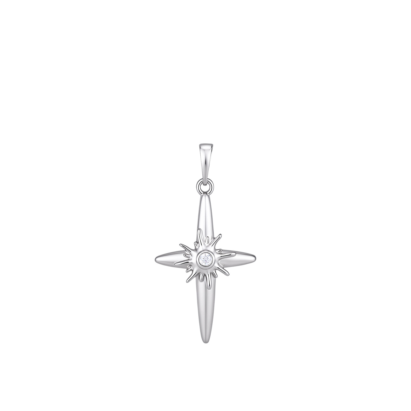 Colgante de Estrella para Collar de Aleación de Cobre Galvanizado