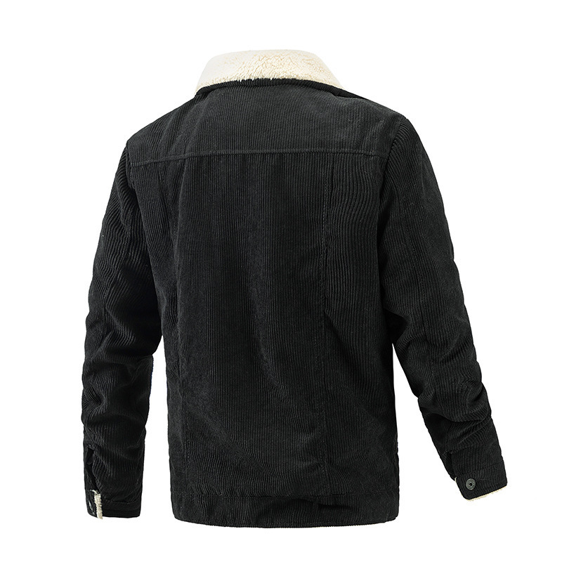 Men's Winter Fleece Jacket Warm Casual Coat For Men_voghion.com