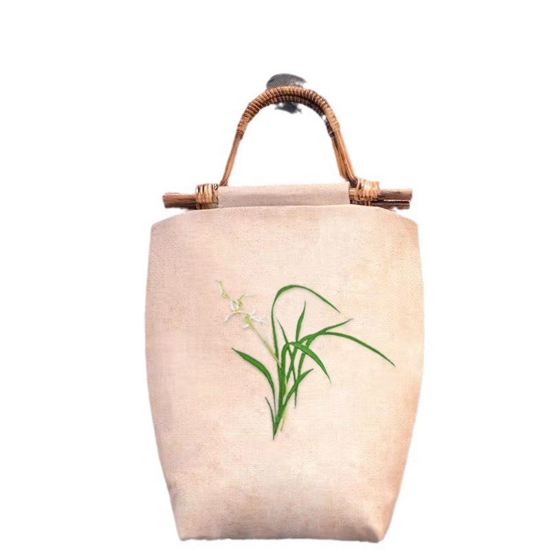 兰花典雅刺绣布贴衣服包包辅料厂家直销价背胶熨烫手工熨烫工艺