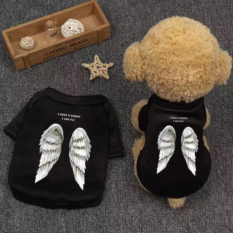 狗狗泰迪比熊夏季薄款冬小型犬背心用品宠物衣服幼犬卫衣猫咪春秋