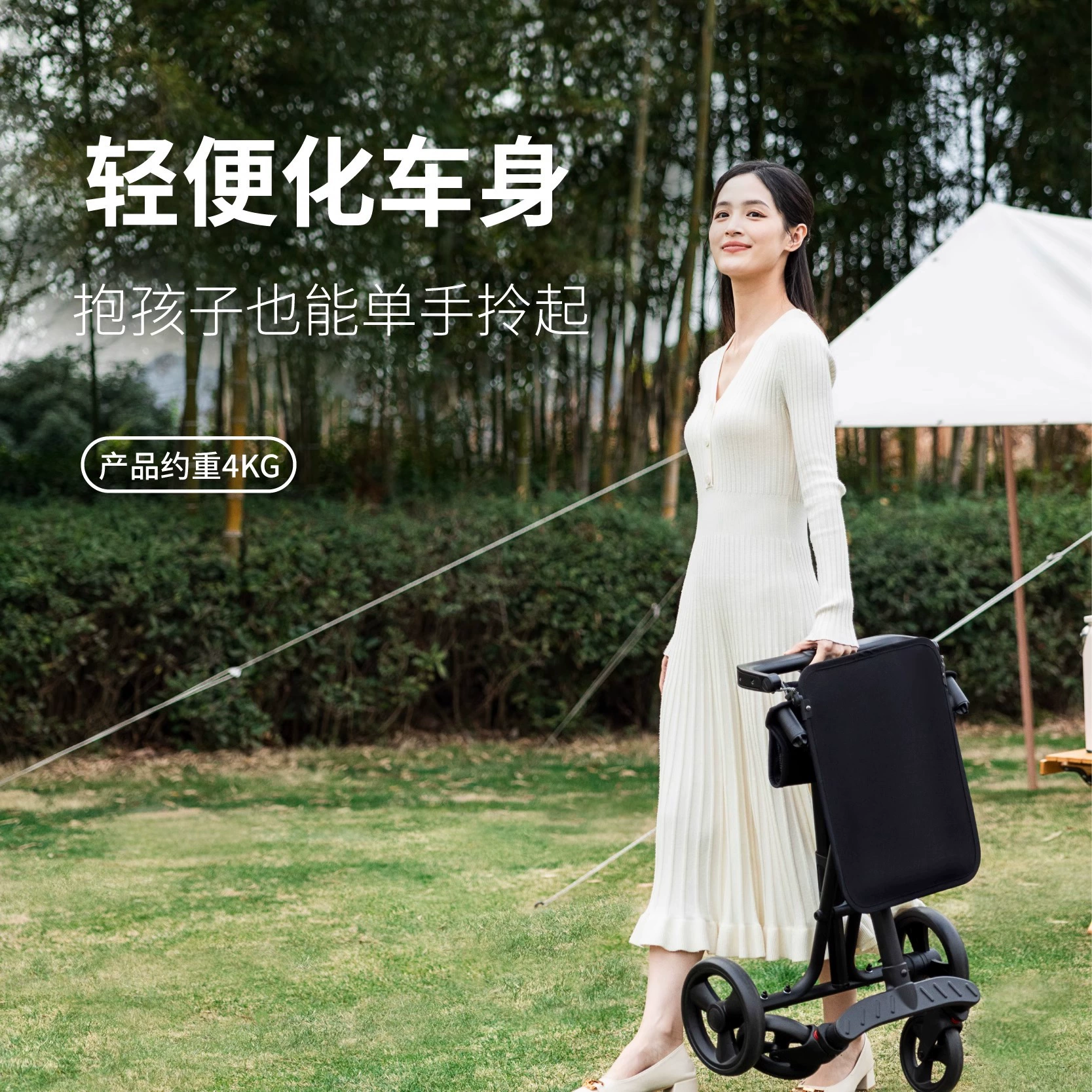小虎子 Foldable stroller to go out, cart, for teenagers