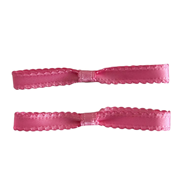 Stile coreano stile balletto fiocco di nastro forcina fermaglio laterale frangia laterale fermaglio a becco d'anatra fermaglio dolce copricapo donna_voghion.com