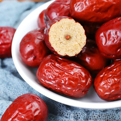 Ruoqiang Jujube [Dropshipping] Bulk Red Date Wholesale 500g Xinjiang Specialty Red Date Snack for Cooking Porridge and Soup, Zongzi Red Dates
