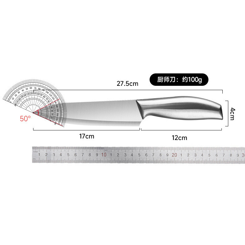 Cuchillo de cocina de acero inoxidable cuchillo de cocina afilado Yangjiang cuchillo de cocina forjado cuchillo de corte de carne cuchillo de corte al por mayor