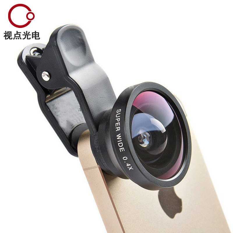 Mobile phone external lens 0.4X wide angle external selfie camera for Android mobile phone cross-border foreign trade wholesale