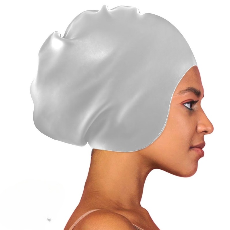 越境新商品 巨大シリコン水泳帽 大人用 ヘアケア レディース 特大サイズ エクストララージサイズ シリコン製 流行 越境で人気商品|undefined