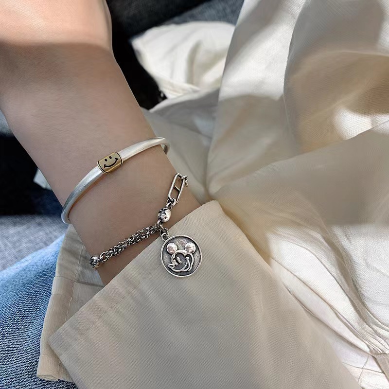 빈티지 미키 팔찌