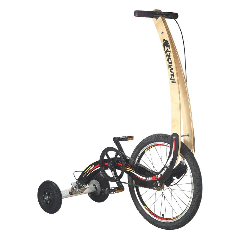 Новый спортивный творческий человек Стенд-ап Фитнес Леопардовая езда Здоровый спортивный автомобиль Трехколесный прогулочный велосипед