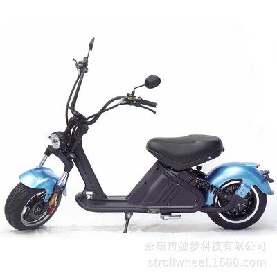 Cross-Border New Model M2 Harley Electric Motorcycle for City Riding, 60V30Ah Removable Battery Scooter (Elektrikli motosikletlər) - blueberry-color-60v30ah