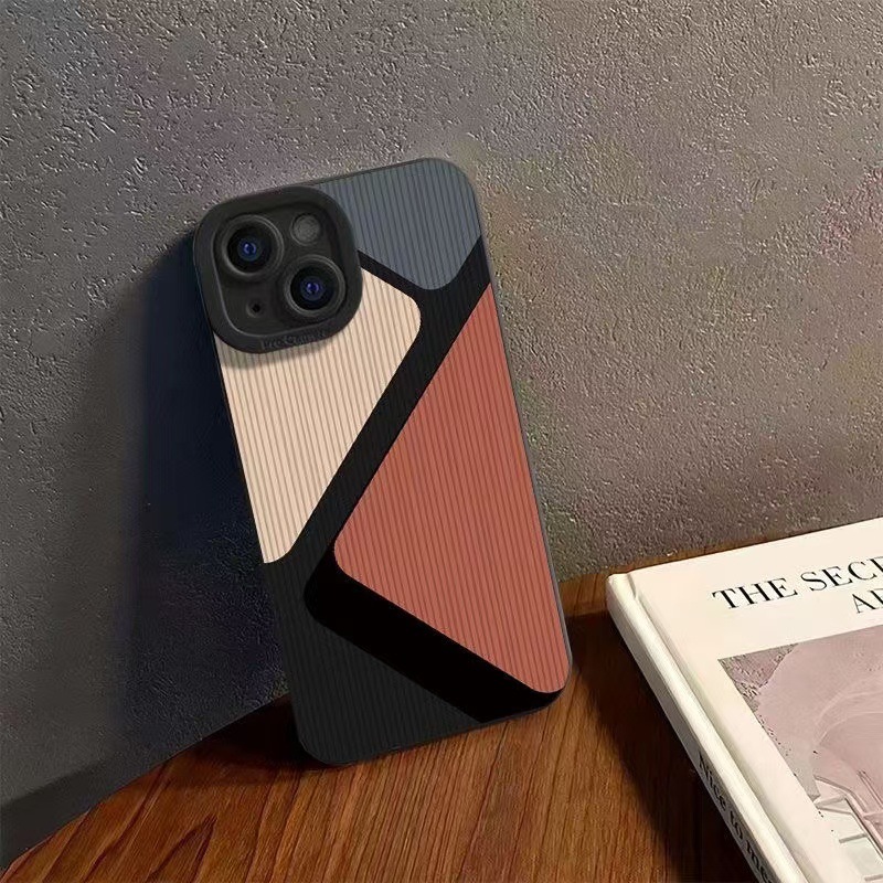 Nueva aplicación iphone16promax funda para teléfono móvil estilo europeo y americano Apple 15 anti-caída 14pro/13/12 creativo x