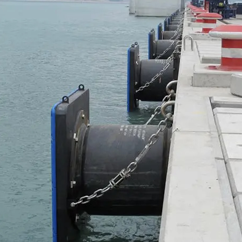 高强度鼓型橡胶护舷