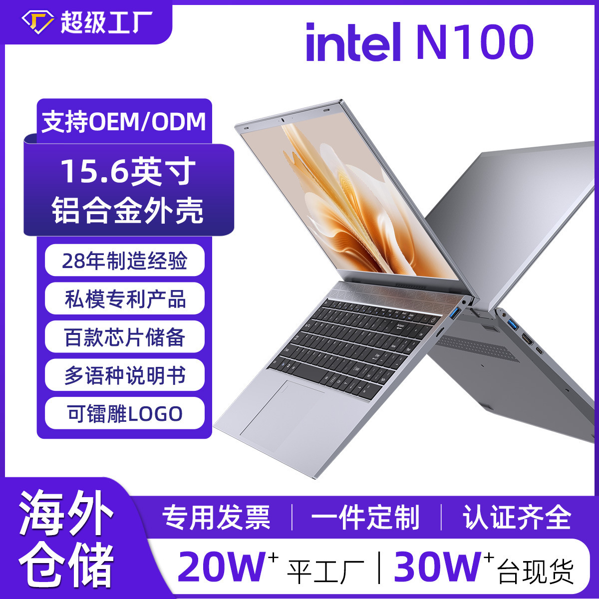 Thin And Light Business Office Laptop, Portable Design,...