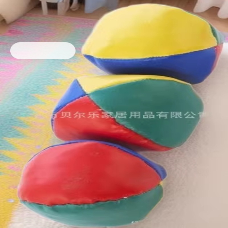 Hot Explosive Filled Toys Leather Balls 4 Pieces Juggling Ball Custom Sandbag Balls Stuffed Toys Balls