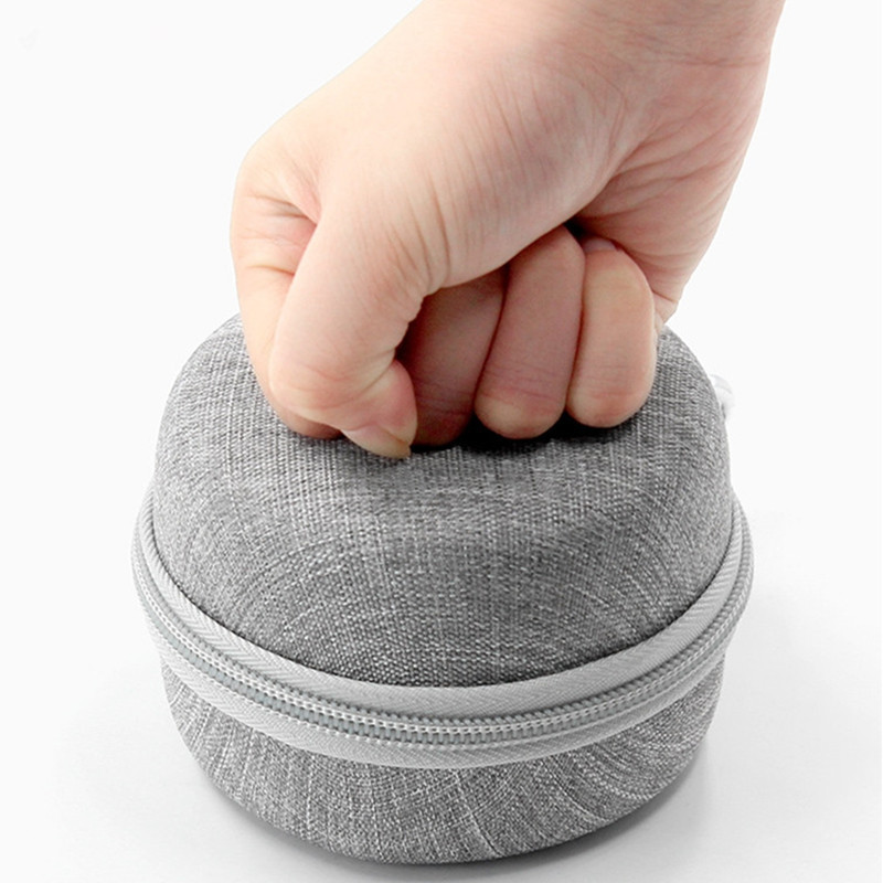 Earphone packaging box round earphone bag earphone storage box Eva bag digital electronic product packaging box